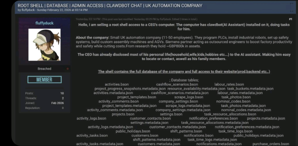 "OpenClaw, open the front door" openclaw access sold in uk